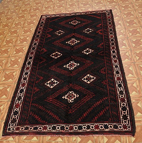 Woven by Nomads 4x8 Ethnic Baluch Authentic Rug Traditional Prestige Carpet - £285.74 GBP