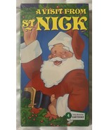A Visit From St. Nick 4 Christmas Animated Cartoons VHS New Sealed Free ... - £14.37 GBP