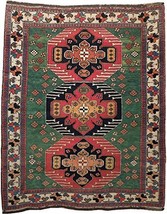 PERFECT Condition 6x7 Hand made Authentic Wool Rug - £462.49 GBP