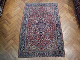 Gorgeous Vintage Handmade 6x10 Persian Heriz Area Rug - £2,381.67 GBP