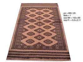 3&#39; x 5&#39; Jaldar Bokhara Fancy Area Rug Super Fine Wool&amp;Silk Village Weavers - $307.52