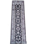 HANDMADE Black 2.6x12 Traditional Art Silk Runner [Kitchen] - £570.23 GBP