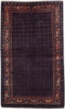 Checked 3&#39; x 6&#39; Handmade Tribal Rug - £125.81 GBP