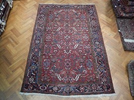 8x11 Vintage Persian Rug POPULAT HERIZ CARPET 1950&#39;s - £1,819.91 GBP