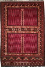 7x10 PERFECT Afgan Hatchlu Quality Wool on Wool Carpet - $911.40