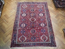 Unique 8x11 All-Over Old Persian Heriz Karaja Area Rug 1950&#39;s Rugs - £1,945.95 GBP