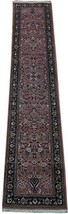 BRAND NEW Pink 2x10 Handmade Oriental Sarouk Runner Rug [Kitchen] - £595.30 GBP