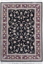5x7 Handmade Persian Reproduction Wool&amp;Silk Tabriz Rug - £914.34 GBP