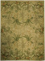 Flat Weave 9&#39; X 12&#39; Double Knot Quality Brand New Rug Tropical Nature - £915.59 GBP