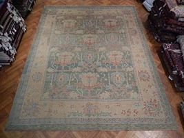 Light Green 11x14 Oushak Rug From Turkey   Traditional - £3,819.57 GBP