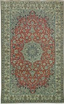 Wool&amp;Silk Estate Nain Rug 4x7 Pre-Owned Fine Quality Antique Persian - £783.36 GBP