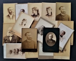 Lot 1880s Antique 19pc Photographs Roxbury Boston Ma Bouve Family Bouvé - £174.40 GBP