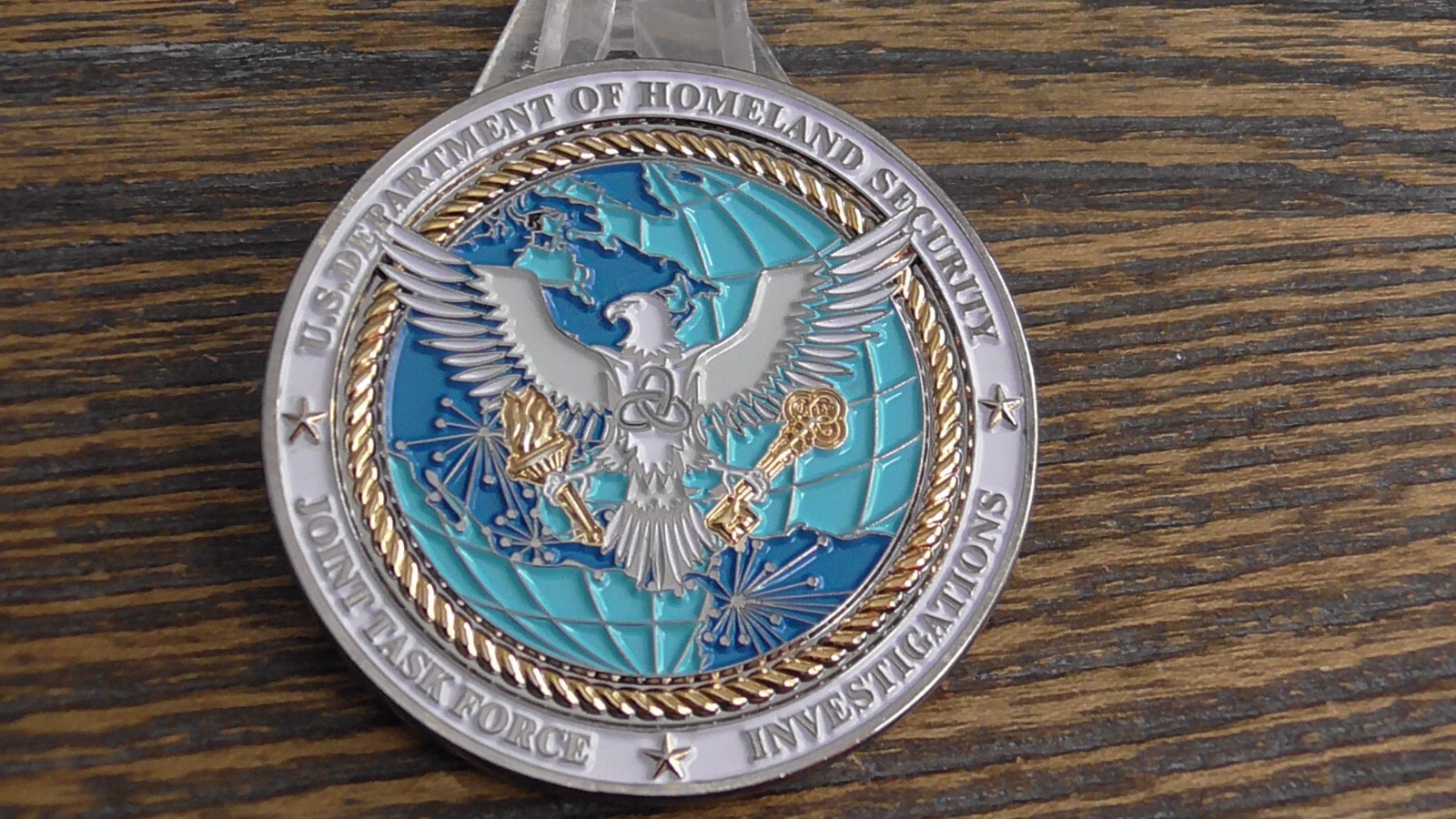CBP HSI Joint Task Force Investigations Challenge Coin #287X - $55.43