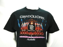 Grand Ole Opry Nashville Tennessee Country Music Concert Black T Shirt L... - £15.47 GBP