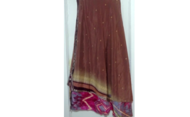 Indian Sari Wrap Skirt S234 - £23.85 GBP