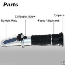 Brix 0-32% + Salinity 0-28% Dual Scale 2in1 Refractometer for Beer and Aquarium - £16.19 GBP