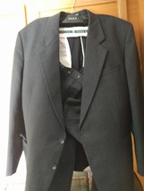Mens Outfit - Dunn &amp; Co Size Jacket 44s/ Size 40R Trousers Polyester Black - $27.00