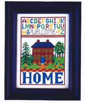 Home cross stitch chart Bobbie G Designs - $7.20