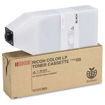 Ricoh 885372 Type 105 OEM Copier Toner: Black Yields 20,000 Pages [Electronics] - $29.69