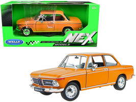 BMW 2002ti Orange 1/24 Diecast Model Car by Welly - $38.07