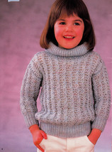 FAST &amp; FUN HURRY KNITS FOR MOMS &amp; LITTLE GIRLS BEEHIVE PATONS 465  - £3.98 GBP