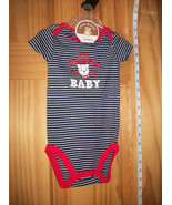 Carter Baby Clothes 3M-6M Patriotic Costume Dog America Creeper Holiday ... - $12.34
