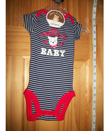 Carter Baby Clothes Newborn Patriotic Costume Dog American Holiday Bodys... - $9.49