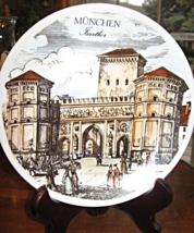 KPM-Collector Plate-Royal Porzellan-Gasthaus Isarthor-Munchen-Bavaria - £6.37 GBP