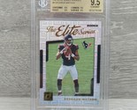 2017 Donruss Elite Series Deshaun Watson Refractor Rookie RC BGS 9.5 QUA... - $99.95