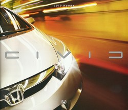 2010 Honda CIVIC brochure catalog 10 US Si HYBRID sedan coupe 2011 - £4.79 GBP