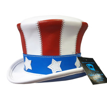Uncle Sam Leather Top Hat - $395.00