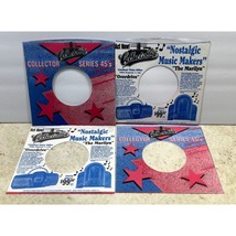 Collectables Records Company Sleeves 45 RPM Vinyl Collector Series Stars Lot of - $10.49