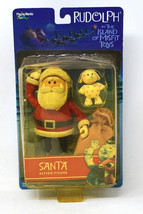 Rudolph The Red Nosed Reindeer Santa Claus And Spotted Elephant Figures - £35.80 GBP