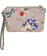 Nicole by Nicole Miller Faux Leather Floral Lavender Cosmetic Bag 7.5 x ... - £13.04 GBP