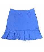 Christopher &amp; Banks Stretch Mini Skirt Peplum Pleated Hem Plus Sz. Women... - $15.32