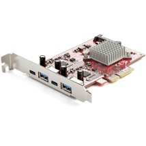 StarTech.com 4-Port USB PCIe Card - 10Gbps USB PCI Express Expansion Card w/ 2 C - $152.43+