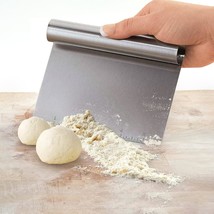 Dough Cutter And Scraper Tool Kitchen - Stainless Steel Scraper Icing Pastry Scr - £11.98 GBP