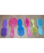 barbie doll brushes 6 assorted  - £7.88 GBP