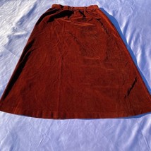 Vintage MJ Concepts in Sportswear burnt orange midi skirt size 11 - $45.00