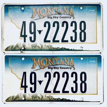  United States Montana Park County Passenger License Plate 49 22238 - £20.23 GBP