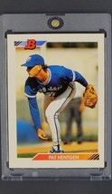 1992 Bowman #696 Pat Hentgen Toronto Blue Jays RC Rookie Card Baseball Card - £1.32 GBP