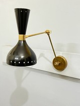 Brass Wall Lamp, Handmade Vintage Inspired 2 Light Brass Wall Lamp, Handcrafted - £115.86 GBP+