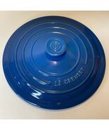 Le Creuset Blue Round Dutch Oven LID ONLY (9&quot; Lip To Lip) Blue Knob - €34,20 EUR