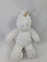 Pottery Barn Kids White Unicorn Plush 8 Inch 2015 Stuffed Animal Toy - £6.85 GBP