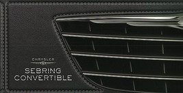 2010 Chrysler SEBRING Convertible brochure catalog 10 US LX Limited - $8.00