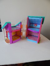 2002 POLLY POCKET Magnetic Dollhouse with Lift Fold-up Take Along House, EUC - $12.38