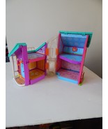 2002 POLLY POCKET Magnetic Dollhouse with Lift Fold-up Take Along House,... - £9.89 GBP