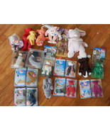 lot of 17 Ty Beanie Babies retired lot rare in original box Mcdonalds Mi... - $1,475.40 MXN