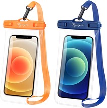 Waterproof Phone Pouch Bag 7.5in Water Proof Cell Phone Case for Beach Travel Mu - £13.02 GBP