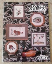 24 Page Cross Stitch Patterns: Country Sportsman Turkey Geese Quail Fish Deer+ - £11.97 GBP